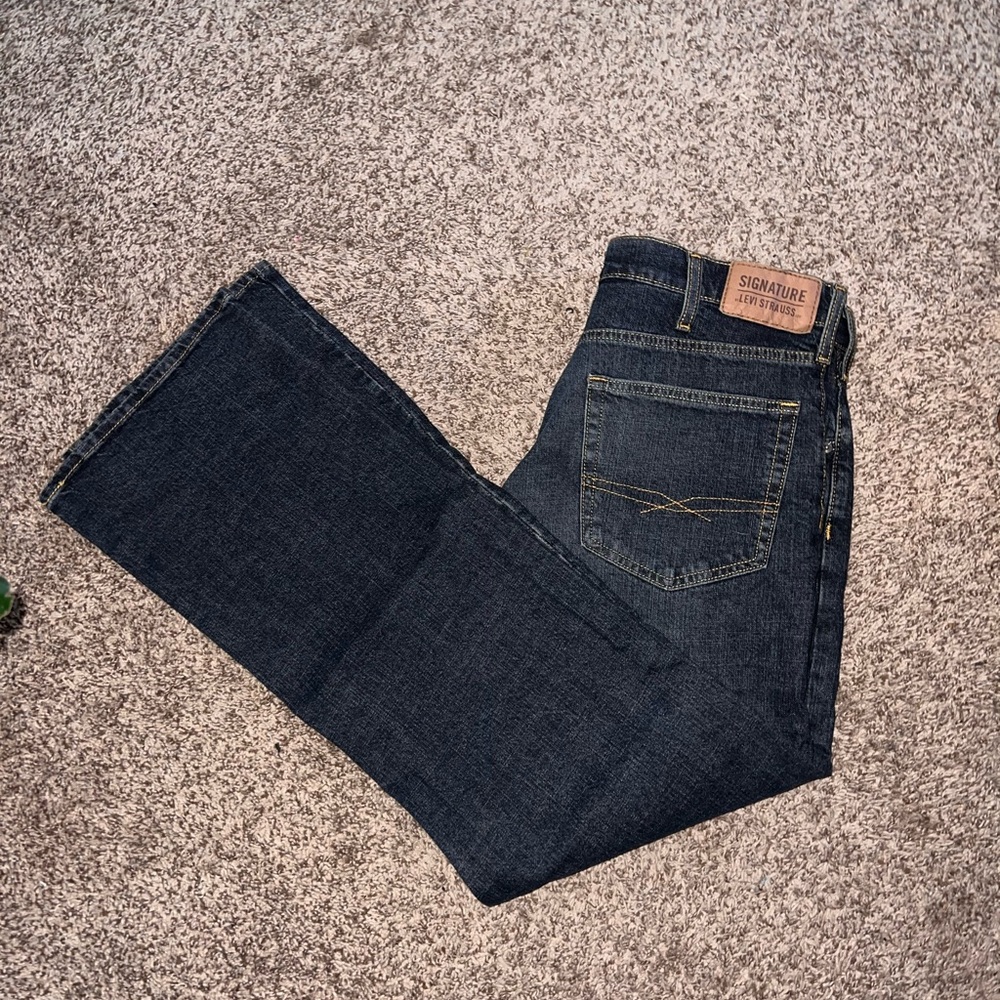 Signature by Levi Strauss Blue Bootcut Jeans